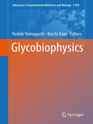 cover image of Glycobiophysics